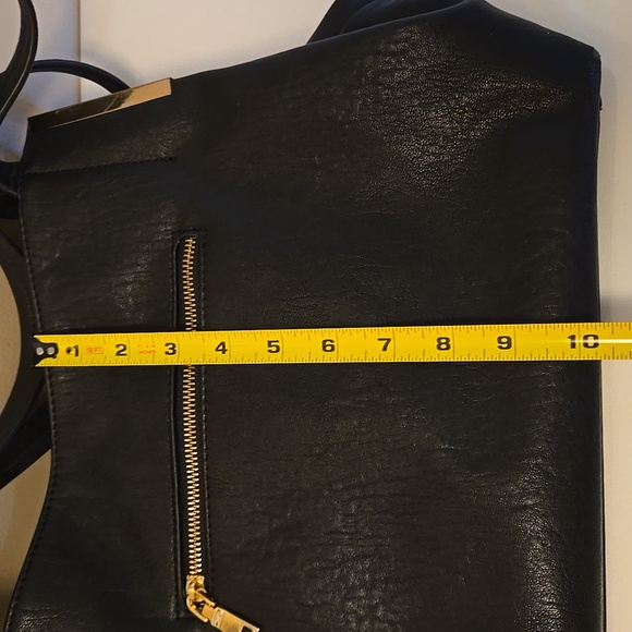 Madison West vegan Leather Shoulder Bag Tote - Picture 10 of 11